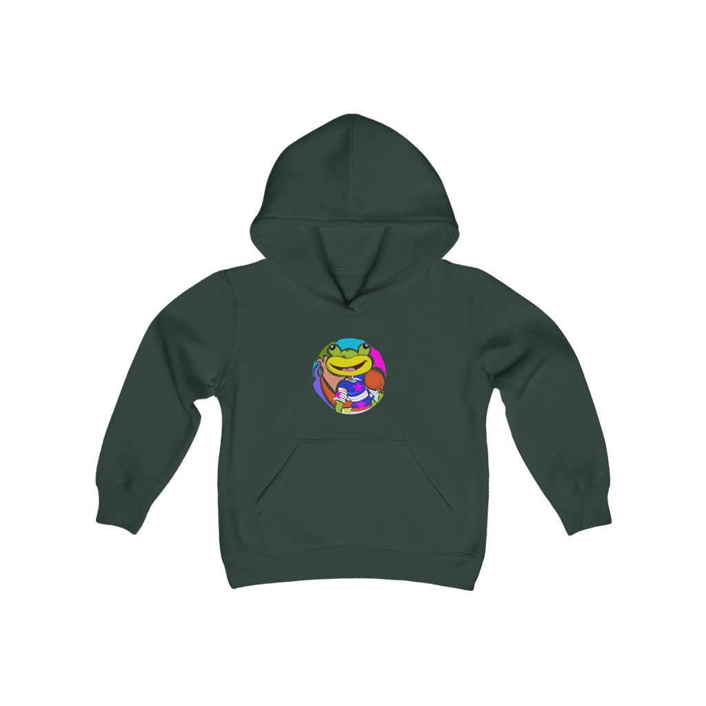 Fishy Frog Signature Youth Heavy Blend Hoodie