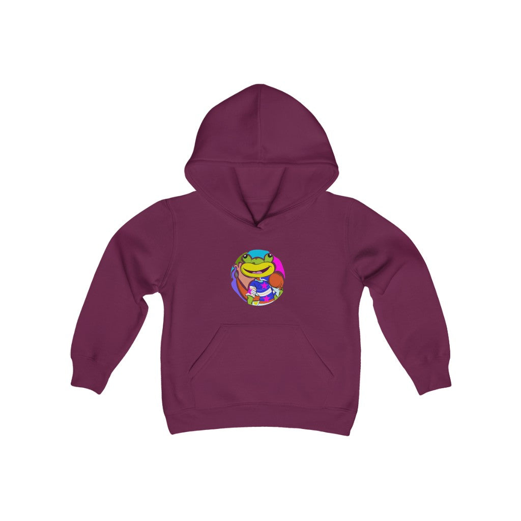 Fishy Frog Signature Youth Heavy Blend Hoodie