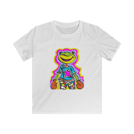 Go for the Stars! Kids Softstyle Tee